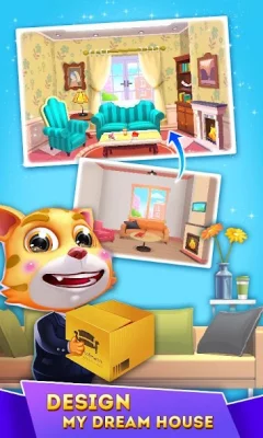 Cat Runner: Decorate Home screenshot №5
