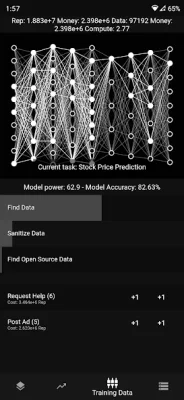 Perceptron - An Idle Game screenshot №4